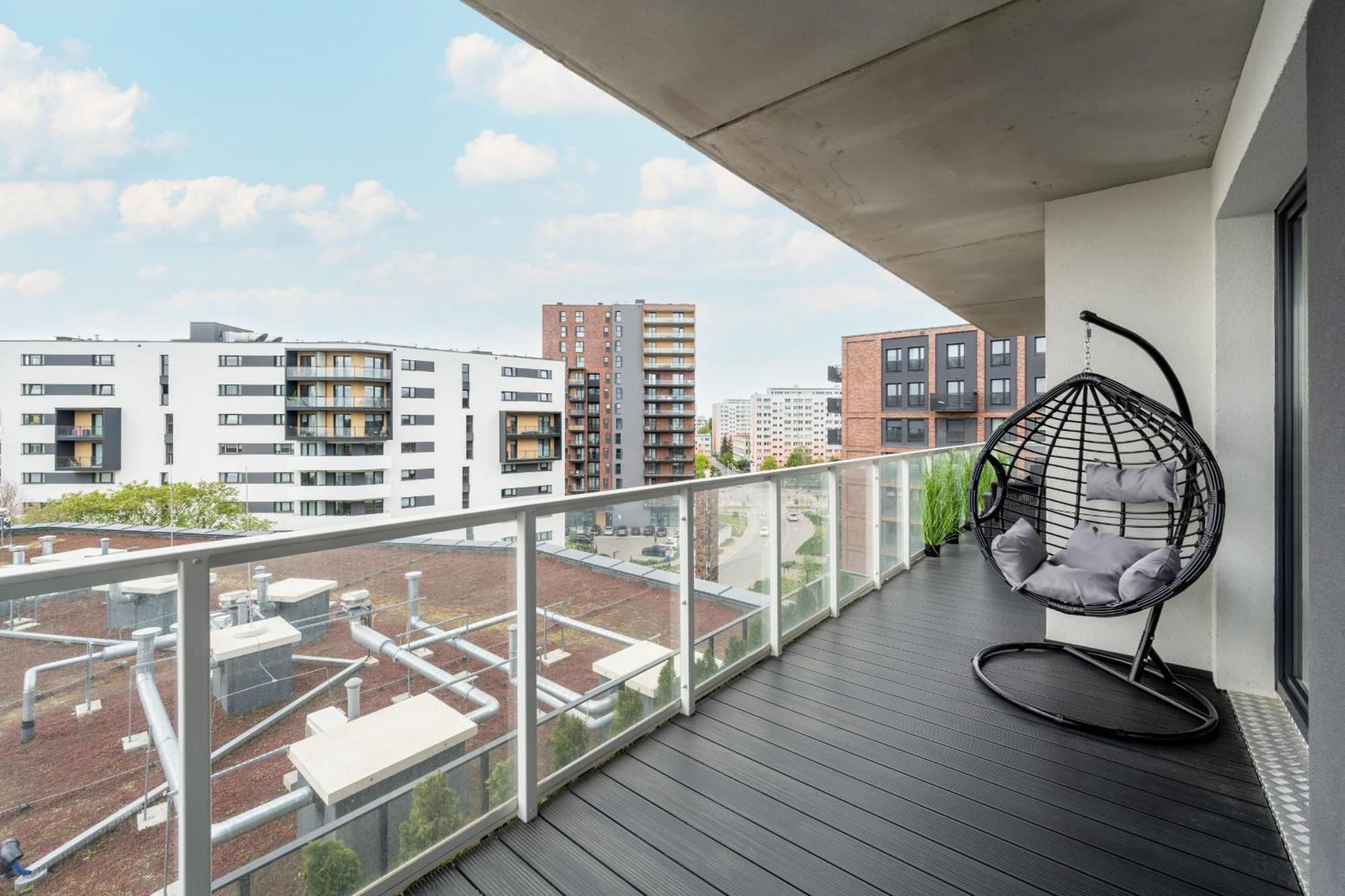 Luksusowy Apartament Z 3 Sypialniami, Klimatyzacja, Parkingiem I Biurkiem We Wroclawiu By Renters Prestige Buitenkant foto